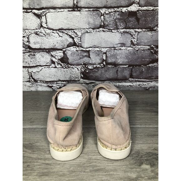 VINCE CAMUTO Tambie Blush Pink Suede Leather Espadrille Loafers Women 8M US/38.5 - Picture 3 of 16